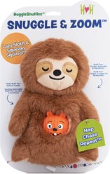 HuggleHounds HuggleSnuffles Snuggle & Zoom Squeaky Dog Games & Puzzles Toy, Multicolor