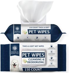 American Kennel Club Hypoallergenic, Alcohol-Free Oatmeal Dog Wipes, 150 count