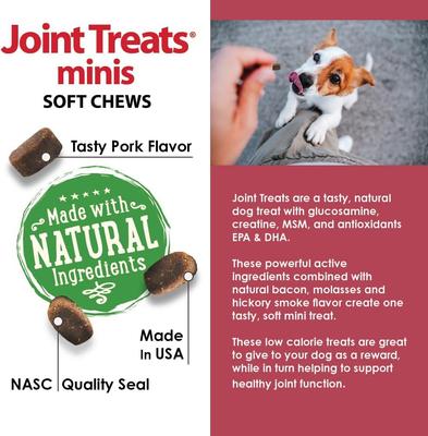Show full view: Joint MAX Joint Treats Minis for Dogs, 120 count slide 6 of 8