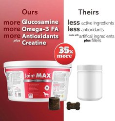 Joint MAX Triple Strength Soft Chews Hip Dysplasia & Arthritis, Glucosamine Supplement for Dogs, 240 count slide 2 of 9