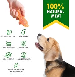 Beloved Pets Chicken Breast Jerky Human Grade & Grain-Free Organic Chicken Jerky Dog Treats, 10.6-oz bag slide 2 of 8