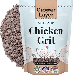 Mile Four Chicken Grit Digestive Supplement, 4-lb bag