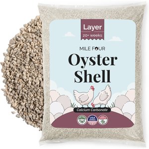 Mile Four Oyster Shell Calcium Hen Supplement, 50-lb bag
