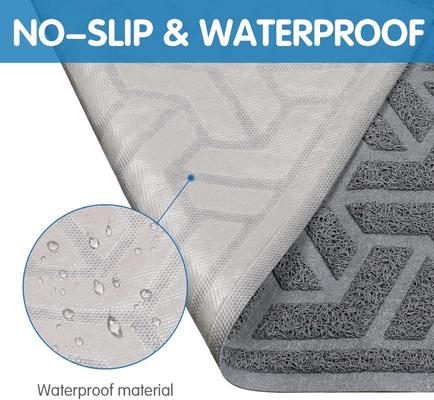 Show full view: UPSKY Waterproof Cat Litter Trapping Mat, Grey, 35 x 24-in slide 5 of 8