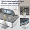 Show in main carousel: UPSKY Stainless Steel Leak-Proof & Non-Stick Cat Litter Box with Lid, Scoop & Mat, X-Large, Grey slide 3 of 8