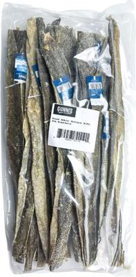 Show full view: Gunnis Taste of Iceland Cod Skin Long Strips Dog Natural Chew Treats, 25 count slide 3 of 4