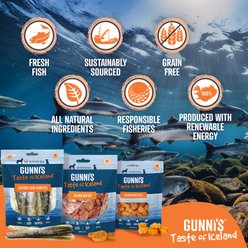 Gunnis Taste of Iceland Salmon Baby Bites Dehydrated Dog Treats, 2.5-oz bag slide 2 of 4