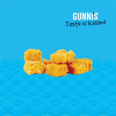 Show full view: Gunnis Taste of Iceland Cod Baby Bites Dehydrated Dog Treats, 2.5-oz bag slide 4 of 5