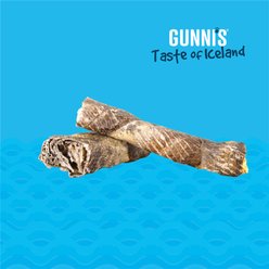 Gunnis Taste of Iceland Cod Skin 4-in Chewy Sticks Dog Natural Chew Treats, 40 count slide 2 of 2