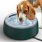 Show in main carousel: UPSKY Outdoor Waterproof Smart Heated Non-Skid Acrylonitrile Butadiene Styrene Slow Feeder Dog & Cat Water Bowl with Chew Resistant Cord, Green, Large: 3-L slide 1 of 8