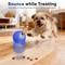 Show in main carousel: Petbobi Interactive Rechargeable Automatic Bouncing Treat Dispensing Ball Dog Toy, Blue slide 2 of 7