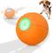 Show in main carousel: Petbobi Basketball Design Ultra Durable Foam Rechargeable Vibrating Chew Ball Dog Toy, Orange slide 1 of 9
