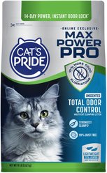 Cat's Pride Max Power PRO Online Exclusive Total Odor Control Unscented Multi-Cat Clumping Litter, 19-lb bag slide 1 of 6
