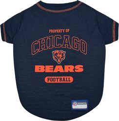 Pets First NFL Dog & Cat T-Shirt, Chicago Bears, Small slide 1 of 3