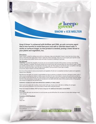 Show full view: Snow Joe Keep It Green KIG Snow & Ice Melter, 20-lb bag slide 3 of 5