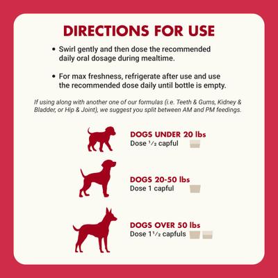 Show full view: Liquid-Vet K9 Itch & Allergy Relief Unflavored Liquid Supplement for Dogs, 8-fl oz slide 8 of 9