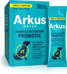 Arkus Daily Small/Medium Probiotic Digestive Dog Health Supplement, 0.8-oz jar slide 1 of 7