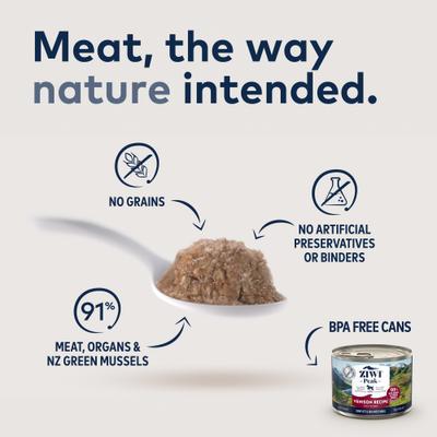Show full view: ZIWI Peak Venison Recipe Canned Dog Food, 13.75-oz, case of 12 slide 3 of 11