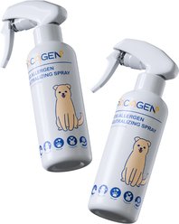 Pacagen Allergen Neutralizing Natural Scent Dog Air Purifier Spray, White, 9.3-fl oz bottle, 2 count