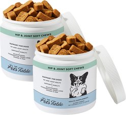 The Pets Table Mobility Duck Flavored Soft Chew Hip & Joint Supplement with Glucosamine for Dogs, 120 count bundle slide 1 of 5