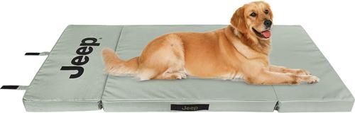 Show full view: Jeep Foldable Orthopedic Trunk Elevated Dog Bed with Removable Cover, Grey, Large slide 7 of 9