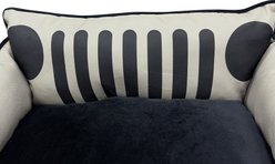 Jeep Grille & Headlights Cuddler Orthopedic Elevated Cat & Dog Bed, Red, Small slide 2 of 7