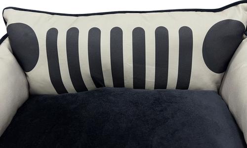 Show full view: Jeep Grille & Headlights Cuddler Orthopedic Elevated Cat & Dog Bed, Red, Small slide 7 of 8