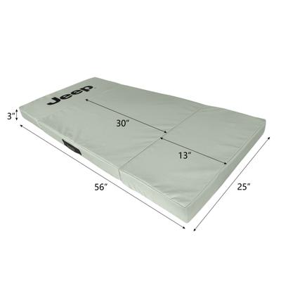 Show full view: Jeep Foldable Orthopedic Trunk Elevated Dog Bed with Removable Cover, Grey, Large slide 5 of 9