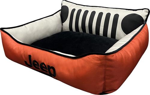 Show full view: Jeep Grille & Headlights Cuddler Orthopedic Elevated Cat & Dog Bed, Red, Small slide 4 of 8