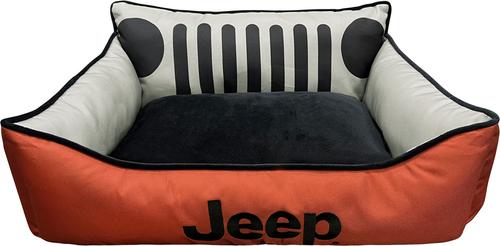 Show full view: Jeep Grille & Headlights Cuddler Orthopedic Elevated Cat & Dog Bed, Red, Small slide 3 of 8
