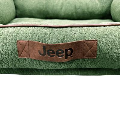 Show full view: Jeep Orthopedic Cuddler Elevated Cat & Dog Bed with Removable Cover, Green, Medium slide 7 of 7