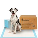 PetsWorld Gigantic Dog Training & Potty Pads, 36 x 36-in, Unscented, 100 count