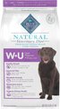 Blue Buffalo Natural Veterinary Diet W+U Weight Management + Urinary Care Dry Dog Food, 6-lb bag