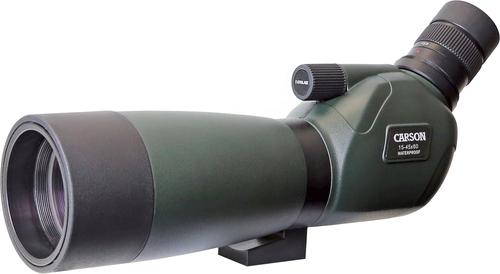 Show full view: Carson Everglade Weatherproof SS-560 15 to 45 x 60-mm HD Spotting Scope, Green slide 4 of 8