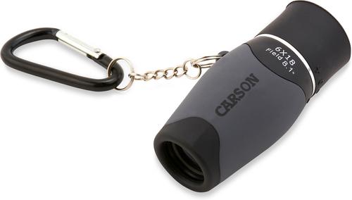 Show full view: Carson Mini Might Pocket MM-618 6 x 18-mm Monocular, Gray/Black slide 6 of 9