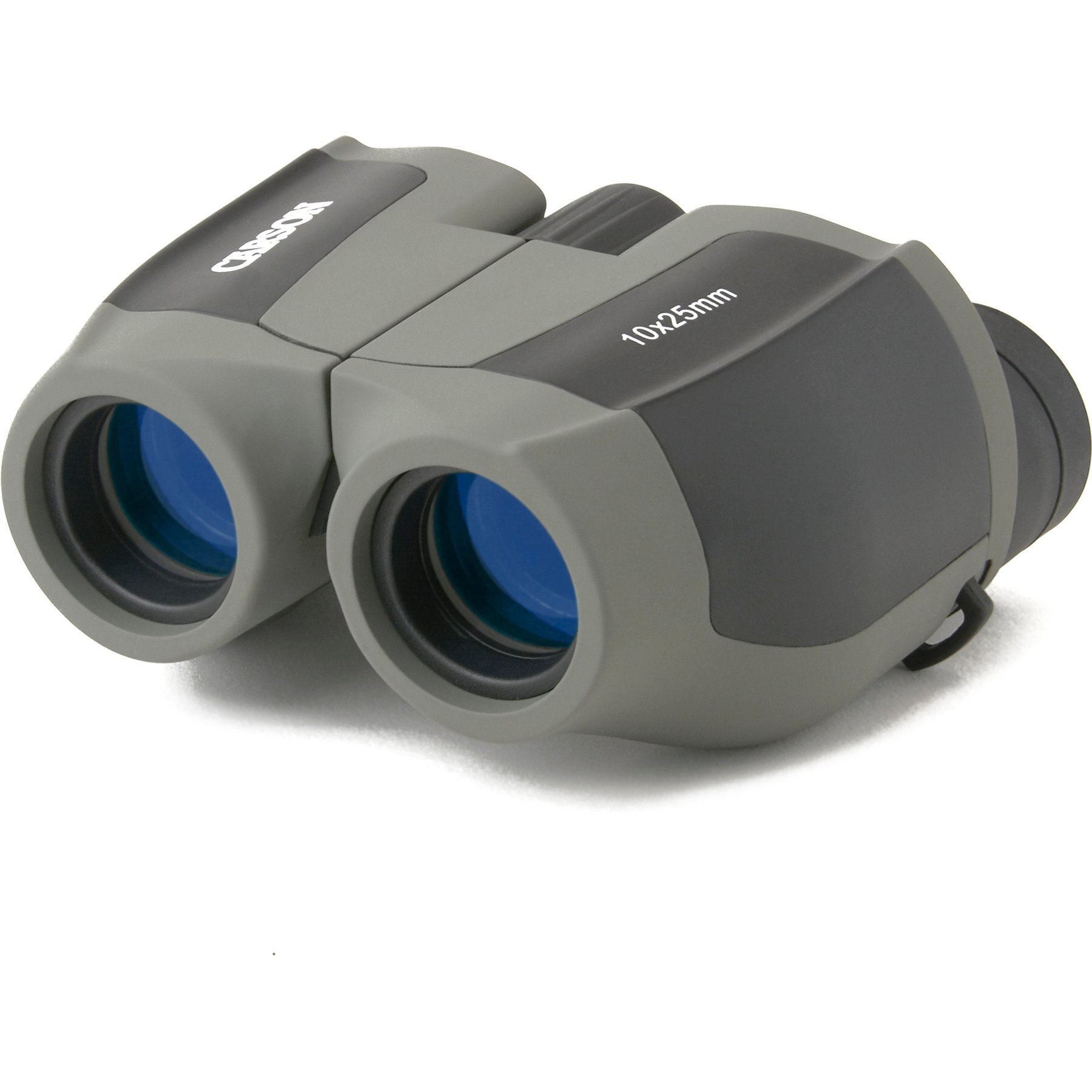 Carson Scout Plus Compact & Lightweight JD-025 10 x 25-mm Magnification Porro Prism Binocular, Beige/Gray