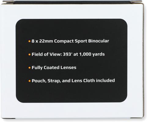Show full view: Carson Scout Lightweight & Compact JD-822 8 x 22-mm Porro Prism Binocular, Beige/Gray slide 3 of 6