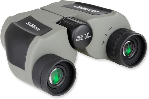 Show full view: Carson Scout Lightweight & Compact JD-822 8 x 22-mm Porro Prism Binocular, Beige/Gray slide 4 of 6