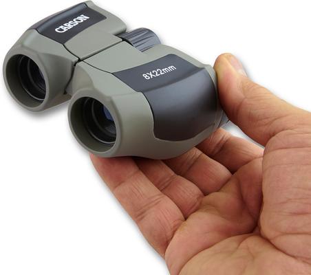 Show full view: Carson Scout Lightweight & Compact JD-822 8 x 22-mm Porro Prism Binocular, Beige/Gray slide 5 of 6