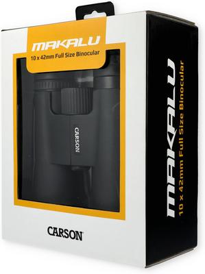 Show full view: Carson Makalu Lightweight & Portable MK-042 10 x 42-mm Power Binocular, Black slide 2 of 9