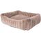 Show in main carousel: Petmate Lavender Infused Plush Cuddler Bolster Dog Bed, Navy, Medium: 20 x 16-in slide 4 of 4