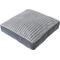 Show in main carousel: Petmate Square Mattress Pillow Dog Bed with Removable Cover, Beige/Blue/Charcoal, Large: 30 x 30-in slide 3 of 4