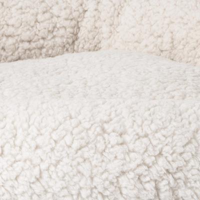 Show full view: Petmate Double Bolster Couch Dog Bed with Removabe Cover, Gray/Cream, Large: 32-in slide 2 of 4