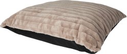 Petmate Lavender Infused Pillow Dog Bed, Taupe/Gray, Large: 27 x 36-in