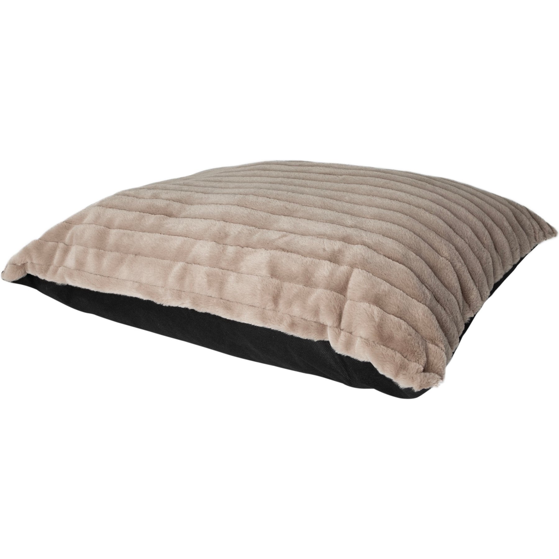 Petmate Lavender Infused Pillow Dog Bed, Taupe/Gray, Large: 27 x 36-in