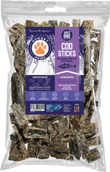 Hungry Paws Premium Cod Skin Sticks Dog Chew Treats, 32-oz bag