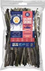 Hungry Paws Premium Salmon Skin Dog Chew Treats, 16-oz bag