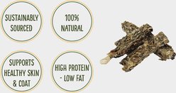 Hungry Paws Premium Cod Skin Sticks Dog Chew Treats, 32-oz bag slide 2 of 4