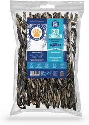 Hungry Paws Cod Skin Crunch Twists Dog Chew Treats, 32-oz bag