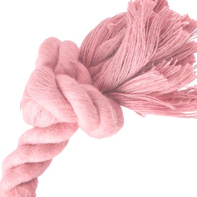 Show full view: Pet Passion Brady Braided Rope Tug Dog Toy, Pink Salt, 3 count slide 3 of 6